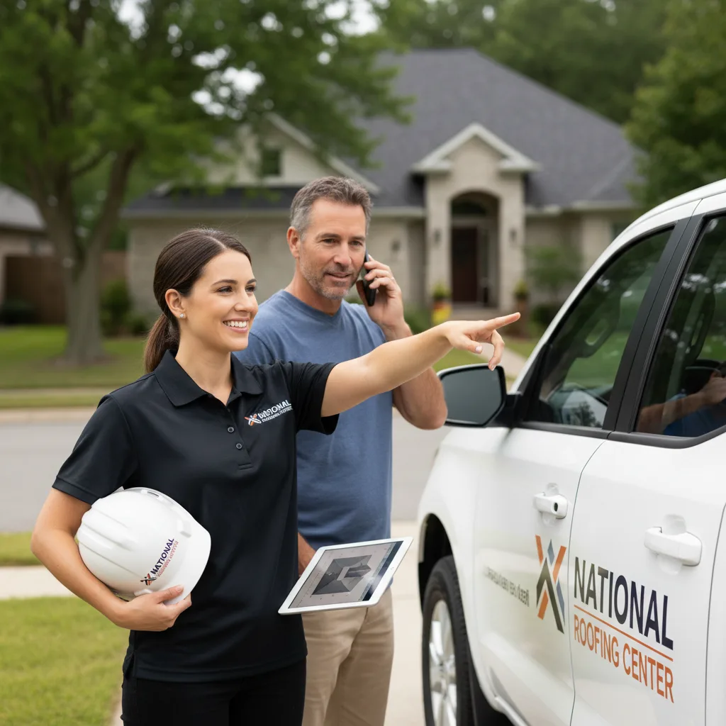 National Roofing Center customer support in Enon